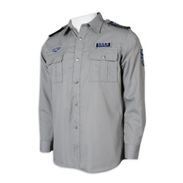 SE062 Production of long-sleeved security uniform shirts Security uniforms garment factory,epaulette long-sleeve shirt with two patch pockets, Shoulder Boards Badge  (Size: 13cm x 5cm). SE062 Production of long-sleeved security uniform shirts Security uniforms garment factory,epaulette long-sleeve shirt with two patch pockets, Shoulder Boards Badge  (Size: 13cm x 5cm).